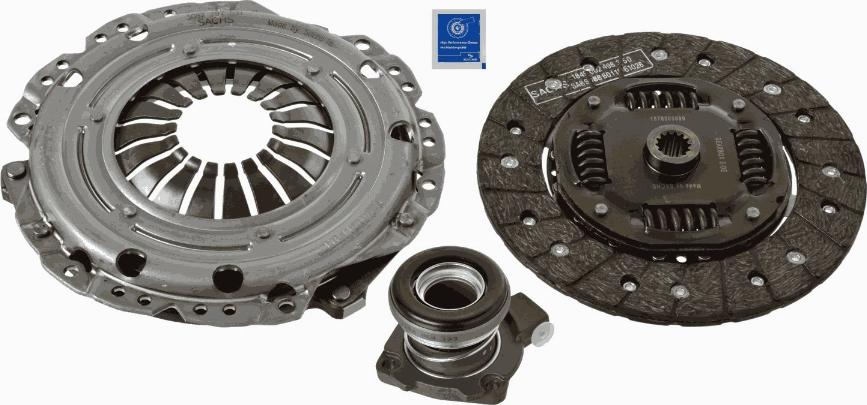 SACHS 3000 990 211 - Комплект сцепления avtokuzovplus.com.ua