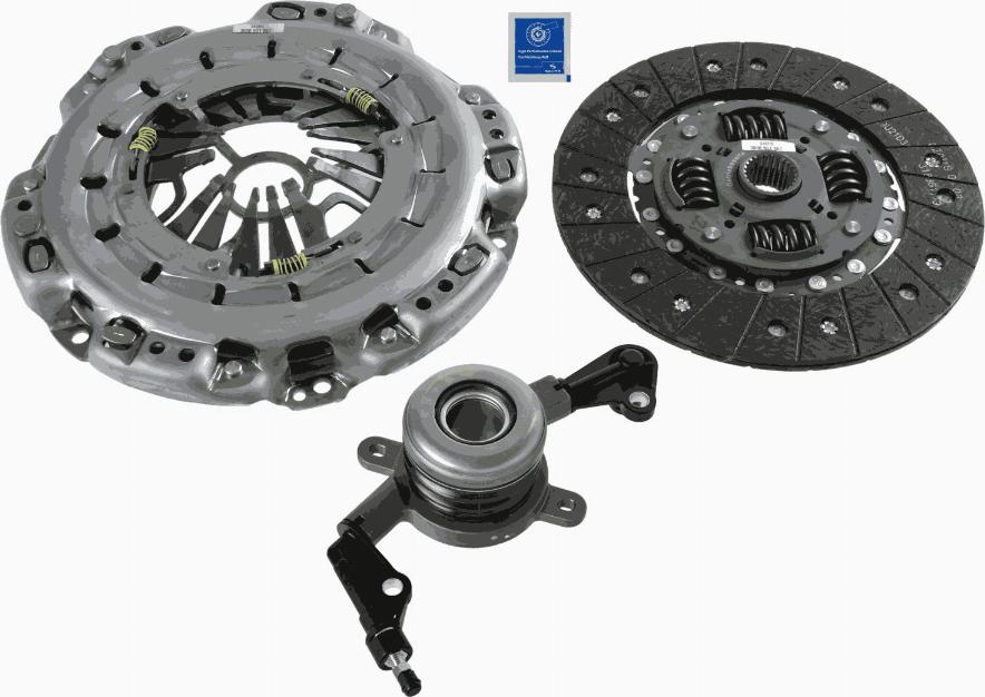 SACHS 3000 990 215 - Комплект сцепления autodnr.net