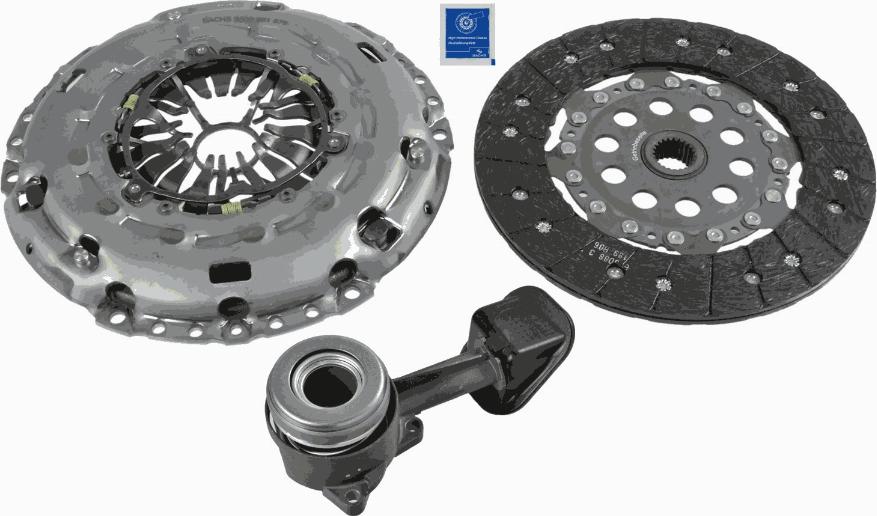 SACHS 3000 990 216 - Комплект сцепления avtokuzovplus.com.ua