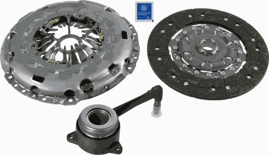 SACHS 3000 990 219 - Комплект зчеплення autocars.com.ua