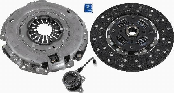 SACHS 3000 990 222 - Комплект зчеплення autocars.com.ua