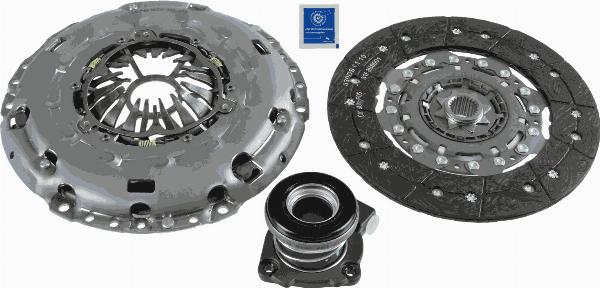 SACHS 3000 990 235 - Комплект зчеплення autocars.com.ua
