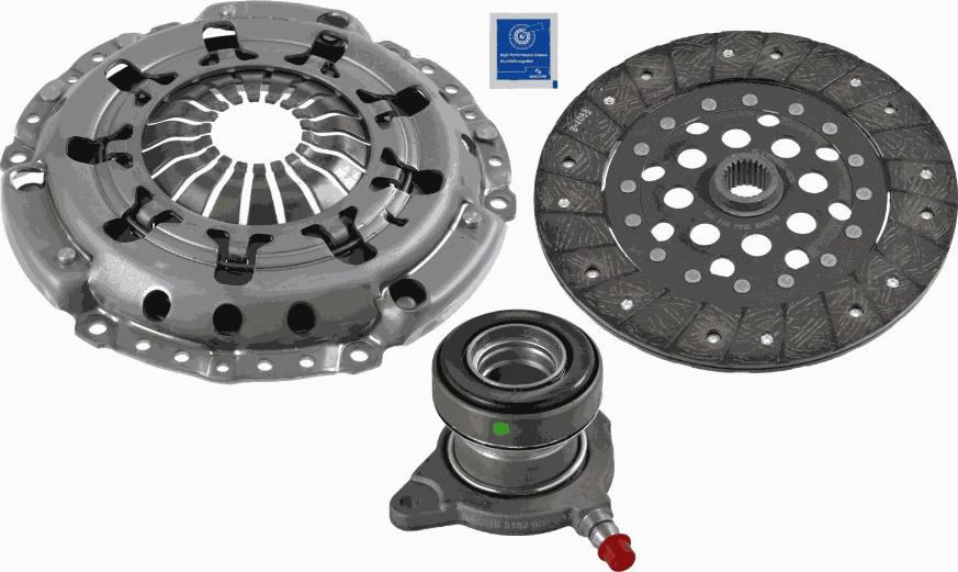 SACHS 3000 990 238 - Комплект зчеплення autocars.com.ua