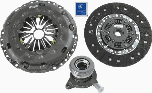 SACHS 3000 990 242 - Комплект зчеплення autocars.com.ua