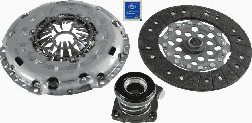 SACHS 3000 990 245 - Комплект сцепления avtokuzovplus.com.ua