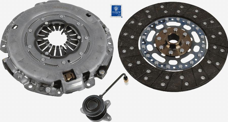 SACHS 3000 990 258 - Комплект зчеплення autocars.com.ua