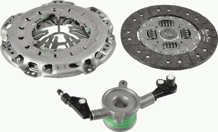 SACHS 3000 990 287 - Комплект сцепления autodnr.net