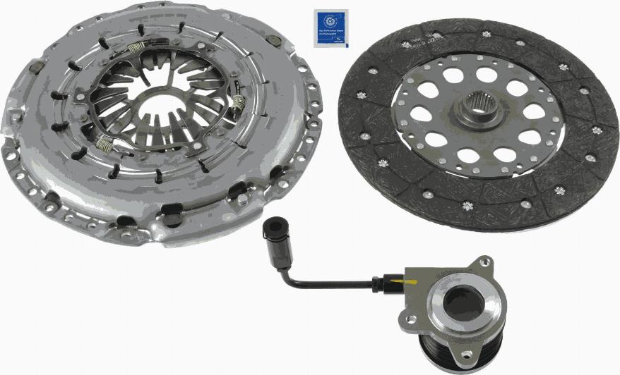 SACHS 3000 990 293 - Комплект зчеплення autocars.com.ua