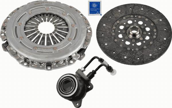 SACHS 3000 990 302 - Комплект зчеплення autocars.com.ua