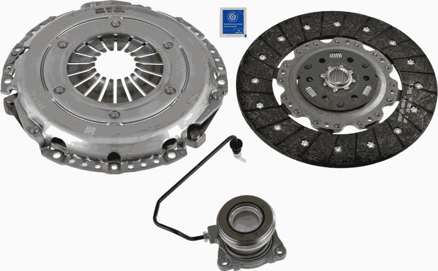 SACHS 3000 990 303 - Комплект сцепления avtokuzovplus.com.ua