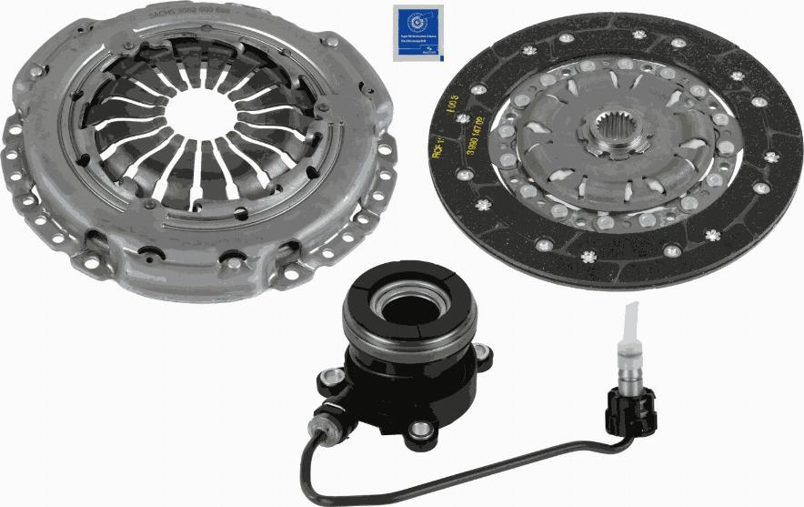 SACHS 3000 990 319 - Комплект сцепления autodnr.net