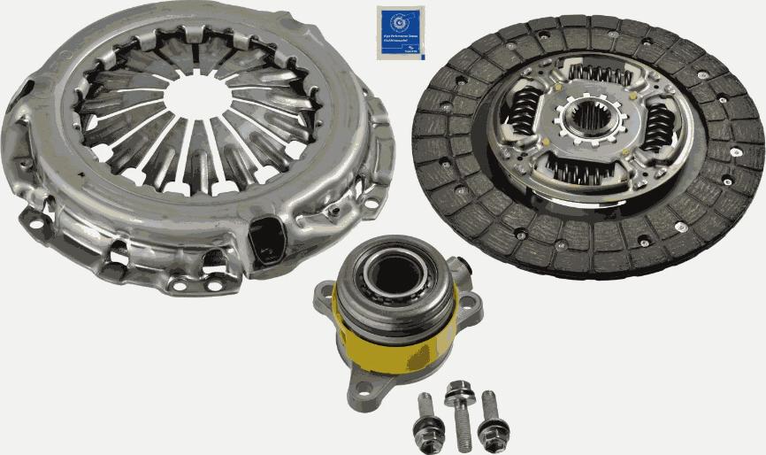 SACHS 3000 990 333 - Комплект зчеплення autocars.com.ua