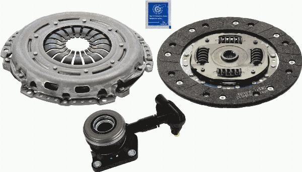 SACHS 3000 990 342 - Комплект зчеплення autocars.com.ua