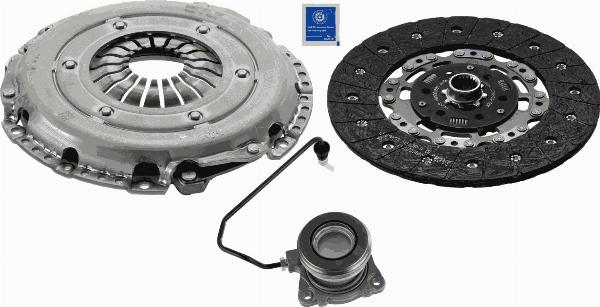 SACHS 3000 990 349 - Комплект зчеплення autocars.com.ua
