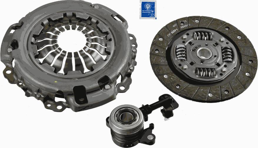 SACHS 3000 990 356 - Комплект зчеплення autocars.com.ua