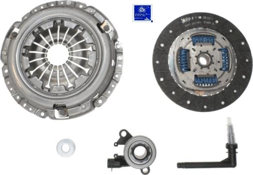 SACHS 3000 990 357 - Комплект зчеплення autocars.com.ua