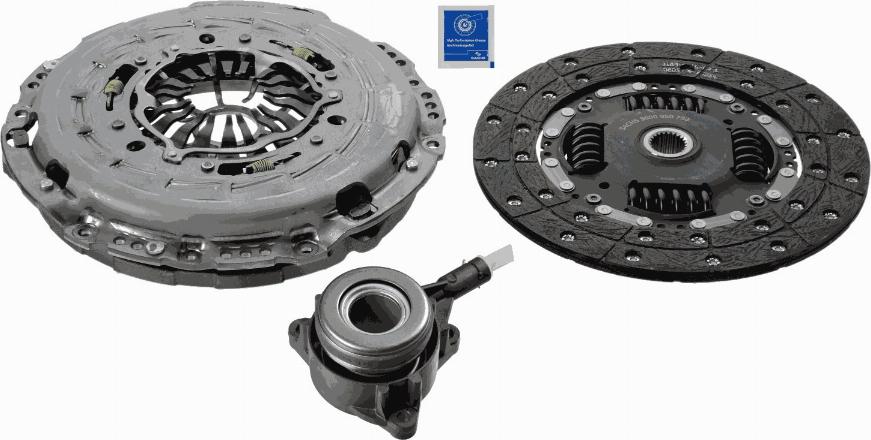 SACHS 3000 990 380 - Комплект зчеплення autocars.com.ua