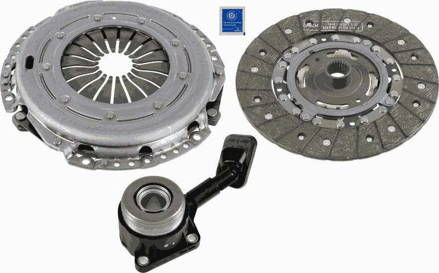 SACHS 3000 990 392 - Комплект сцепления autodnr.net