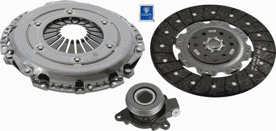 SACHS 3000 990 406 - Комплект сцепления avtokuzovplus.com.ua