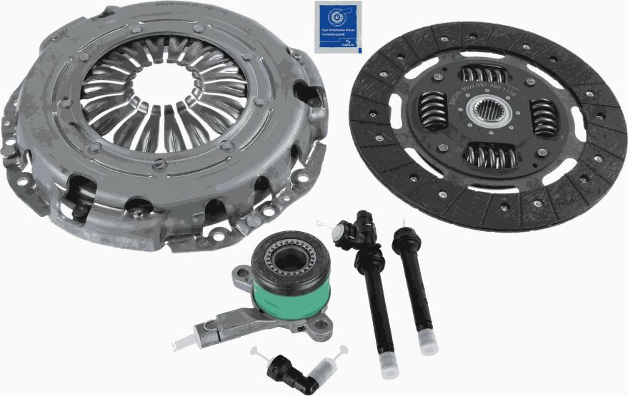 SACHS 3000 990 410 - Комплект зчеплення autocars.com.ua