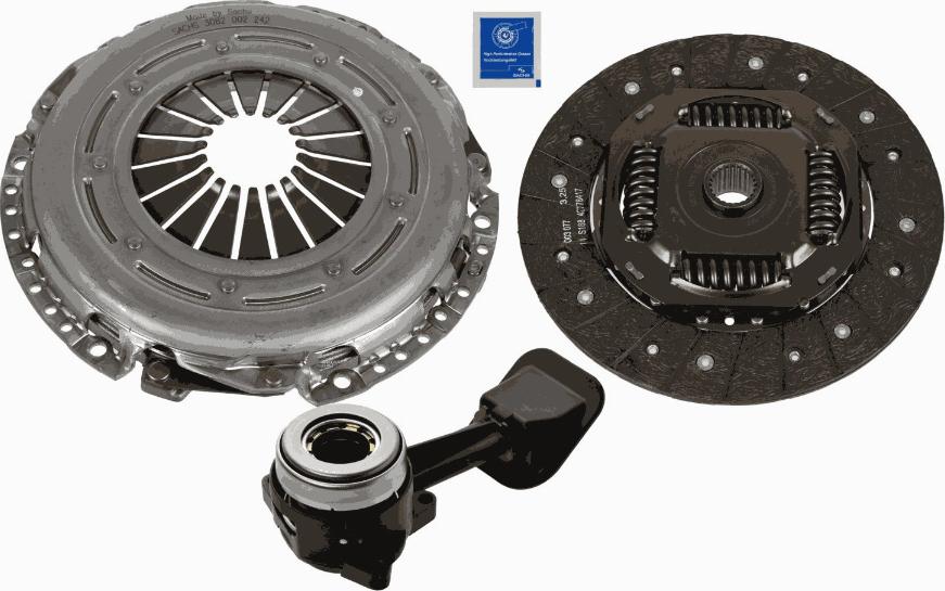 SACHS 3000 990 413 - Комплект зчеплення autocars.com.ua