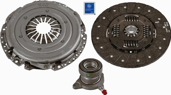 SACHS 3000 990 424 - Комплект зчеплення autocars.com.ua