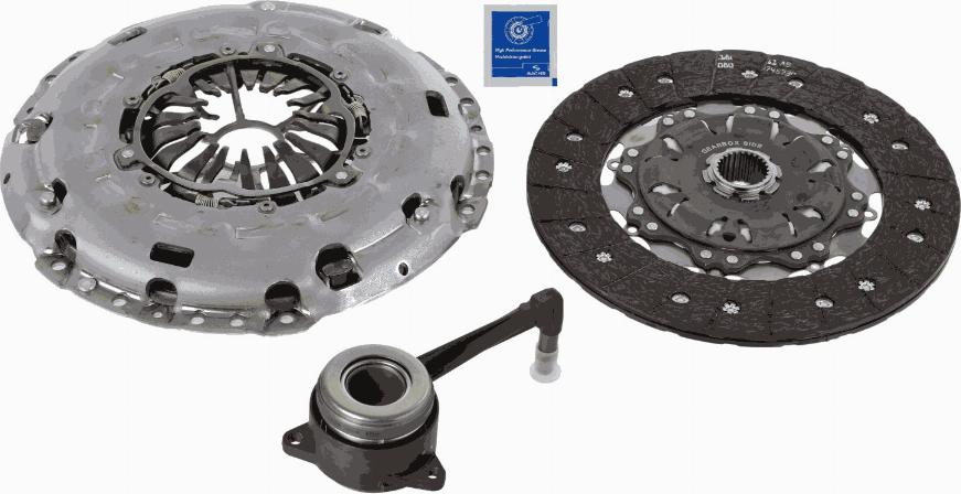 SACHS 3000 990 425 - Комплект сцепления avtokuzovplus.com.ua