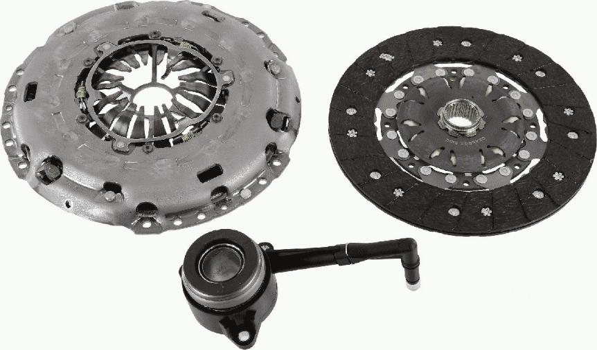 SACHS 3000 990 444 - Комплект сцепления avtokuzovplus.com.ua