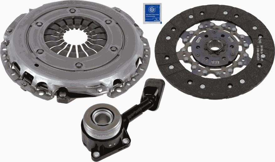 SACHS 3000 990 446 - Комплект сцепления avtokuzovplus.com.ua