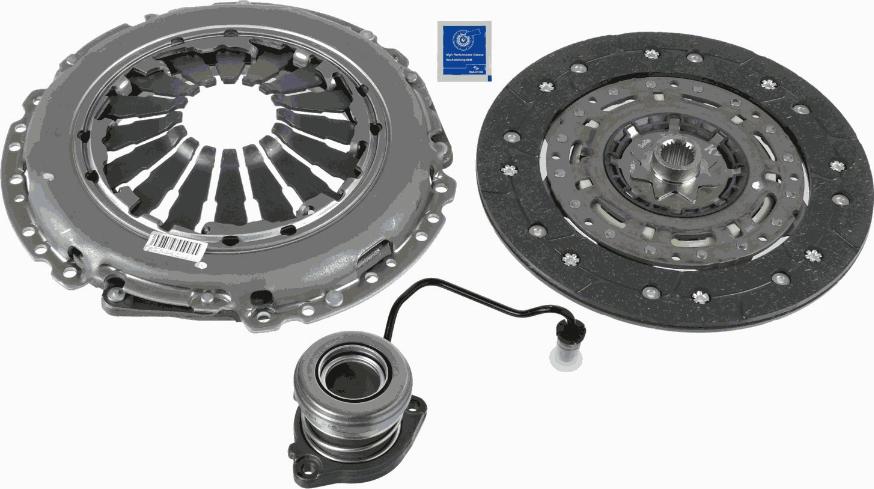 SACHS 3000 990 465 - Комплект сцепления avtokuzovplus.com.ua