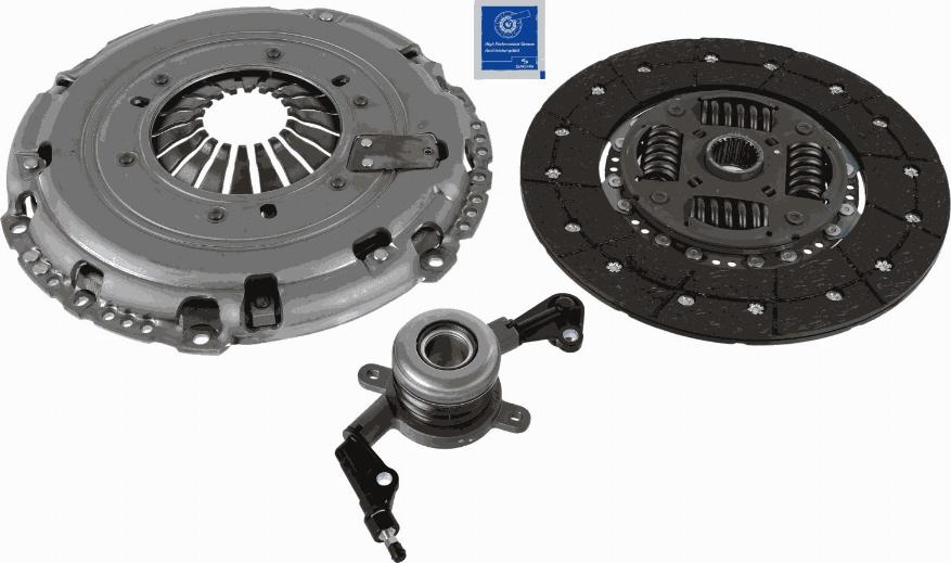 SACHS 3000 990 467 - Комплект зчеплення autocars.com.ua