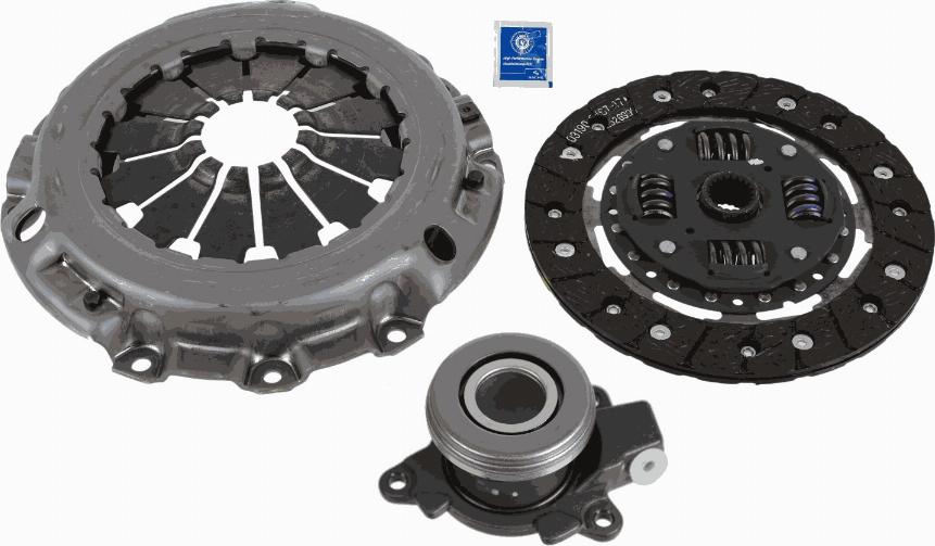 SACHS 3000 990 477 - Комплект сцепления autodnr.net