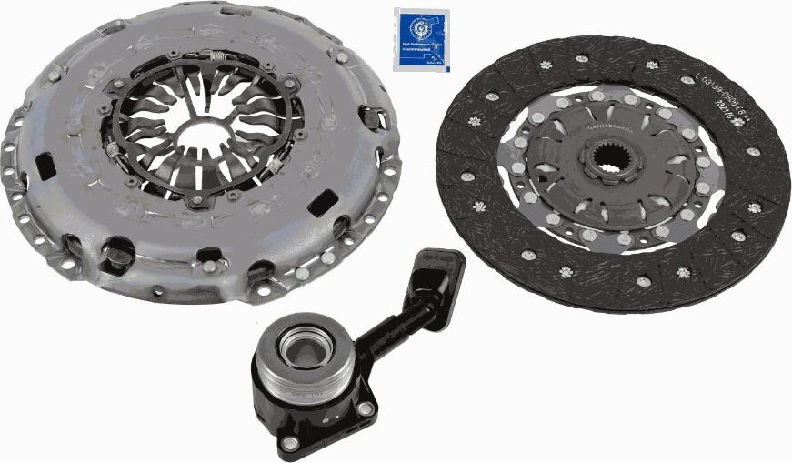 SACHS 3000 990 486 - Комплект сцепления autodnr.net