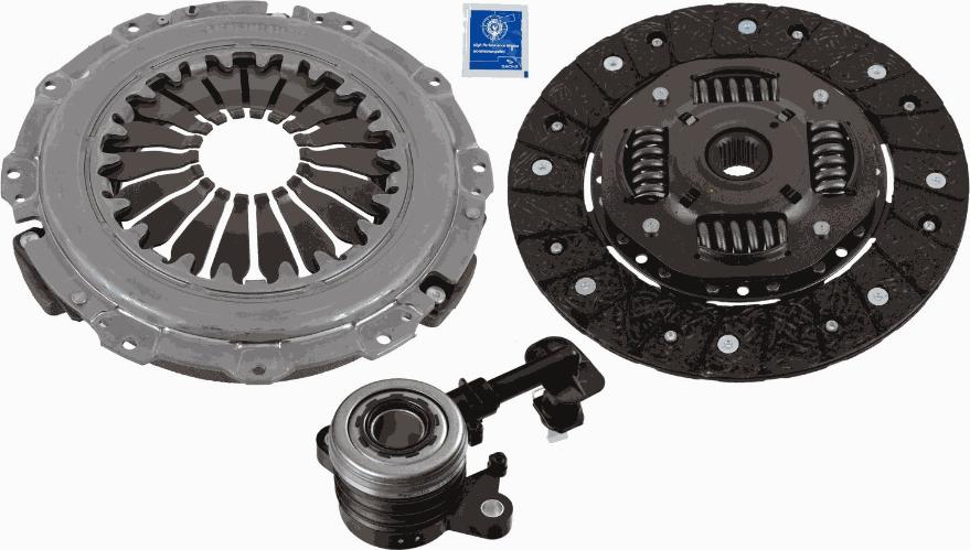 SACHS 3000 990 489 - Комплект зчеплення autocars.com.ua