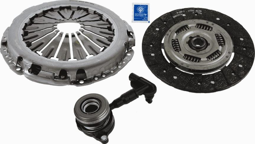 SACHS 3000 990 495 - Комплект зчеплення autocars.com.ua