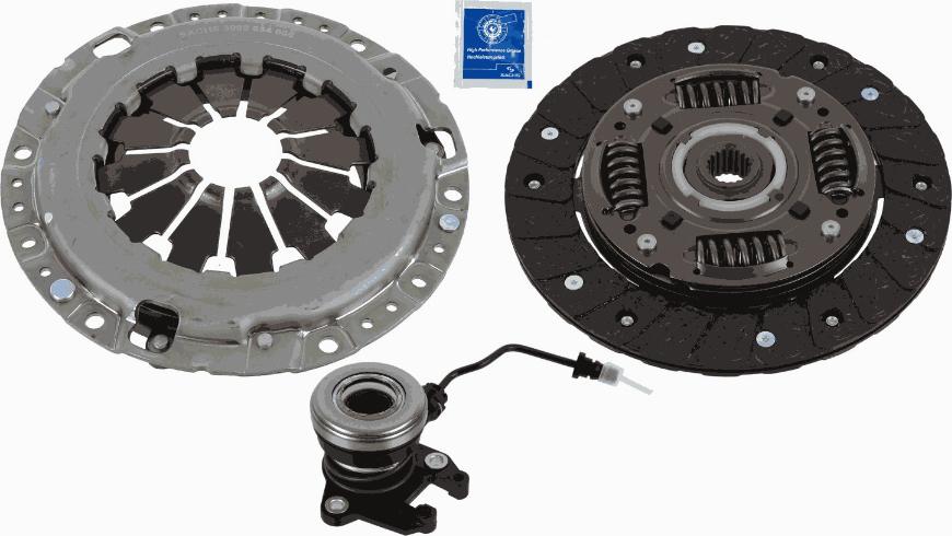 SACHS 3000 990 496 - Комплект зчеплення autocars.com.ua