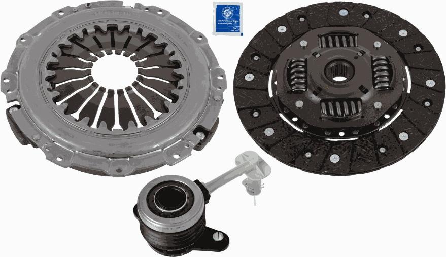 SACHS 3000 990 497 - Комплект зчеплення autocars.com.ua