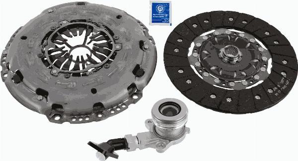 SACHS 3000 990 499 - Комплект зчеплення autocars.com.ua