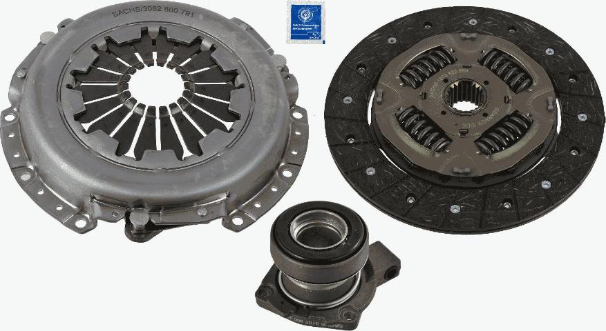 SACHS 3000 990 502 - Комплект зчеплення autocars.com.ua