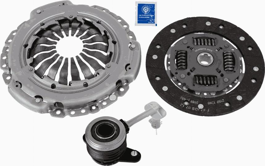 SACHS 3000 990 504 - Комплект зчеплення autocars.com.ua