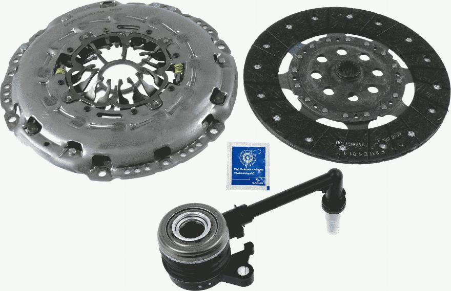 SACHS 3000 990 513 - Комплект сцепления avtokuzovplus.com.ua