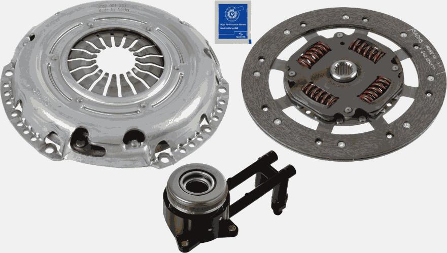 SACHS 3000 990 521 - Комплект зчеплення autocars.com.ua