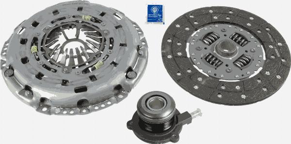 SACHS 3000 990 522 - Комплект зчеплення autocars.com.ua