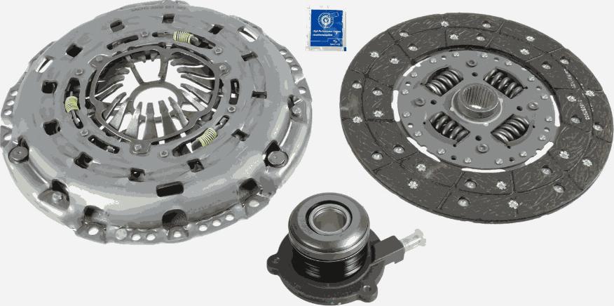 SACHS 3000 990 522 - Комплект зчеплення autocars.com.ua