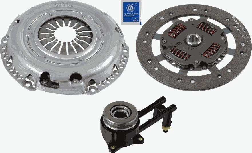 SACHS 3000 990 531 - Комплект зчеплення autocars.com.ua