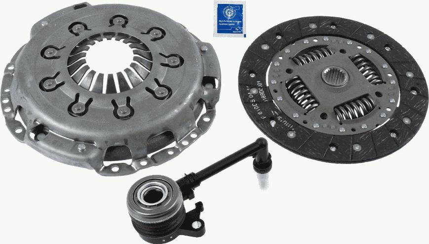 SACHS 3000 990 532 - Комплект зчеплення autocars.com.ua