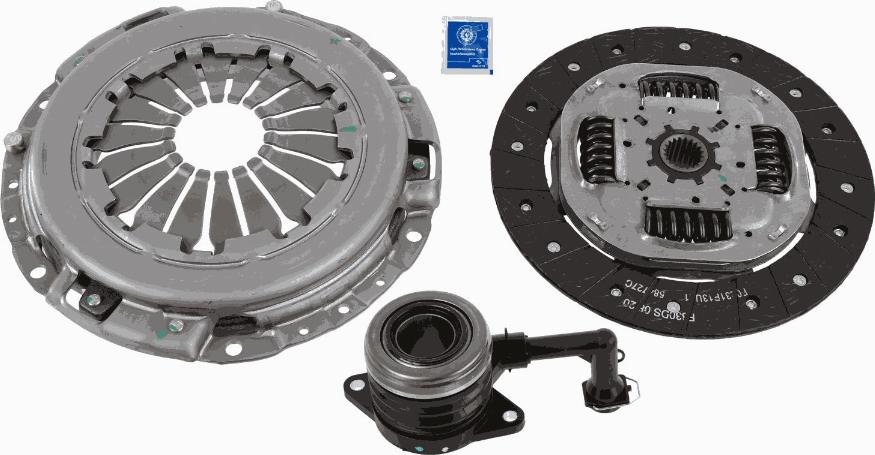 SACHS 3000 990 538 - Комплект зчеплення autocars.com.ua