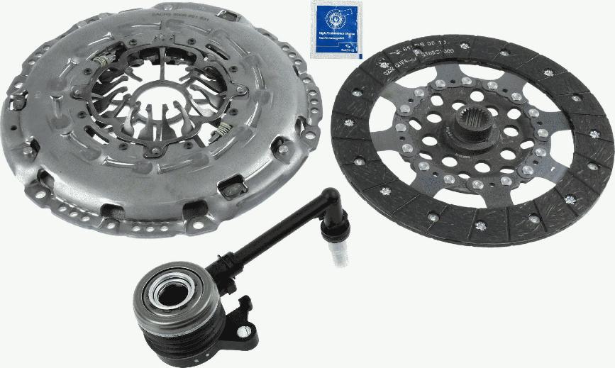 SACHS 3000 990 542 - Комплект зчеплення autocars.com.ua