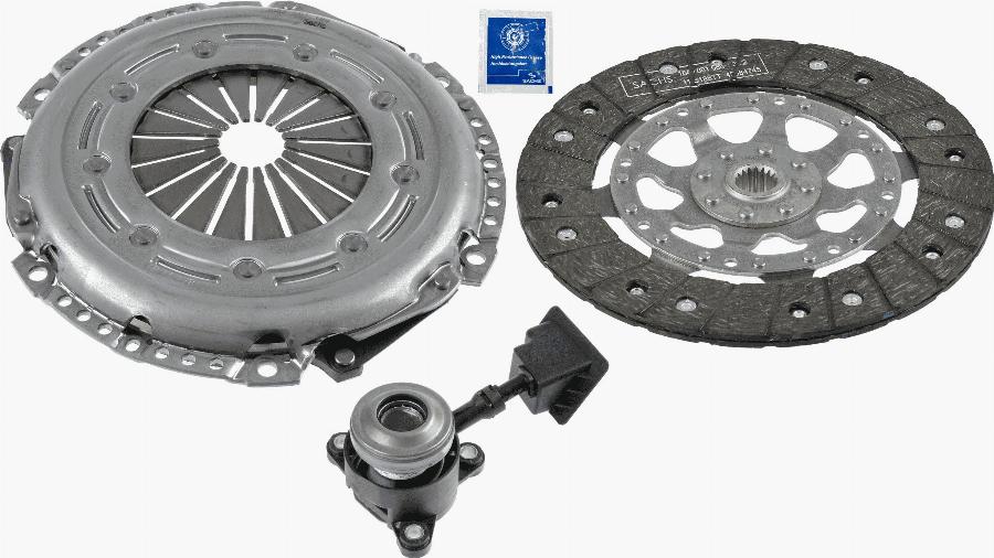 SACHS 3000 990 544 - Комплект сцепления avtokuzovplus.com.ua