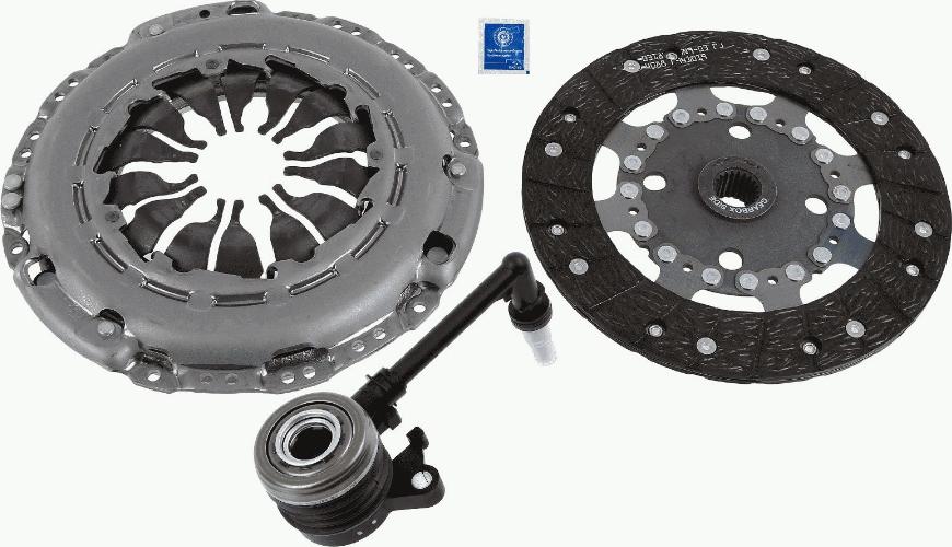 SACHS 3000 990 550 - Комплект зчеплення autocars.com.ua